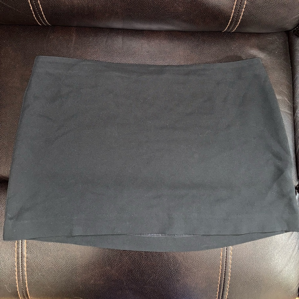 Reformation Black Mini Skirt